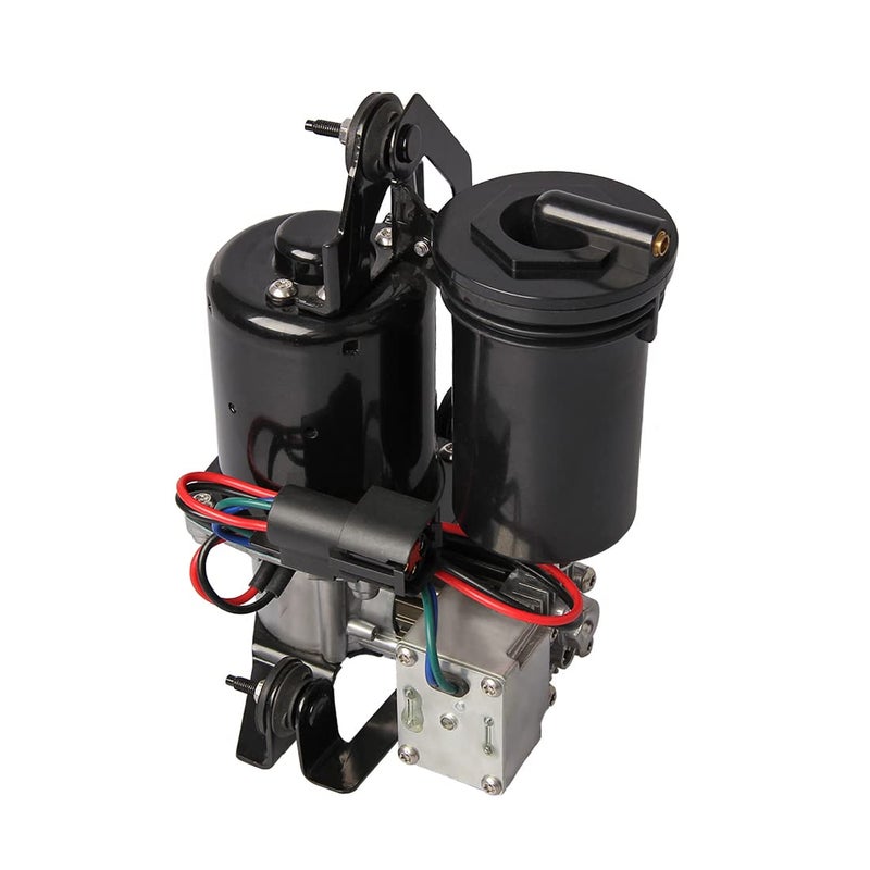 Docas Air Compressor Air Pump with Dryer Compatible With 92-11 Ford Crown Victoria Lincoln Town Car Mercury Grand Marquis 4.6L V8 135PSI 8W1Z5319A - Image 2